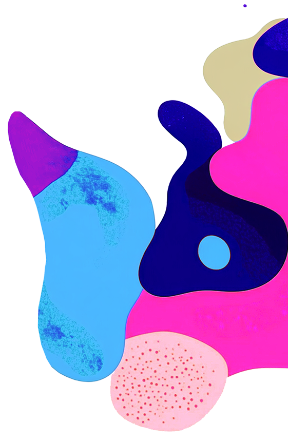Abstract colorful shapes